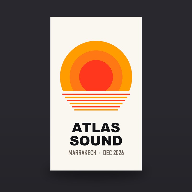Atlas Sound Poster