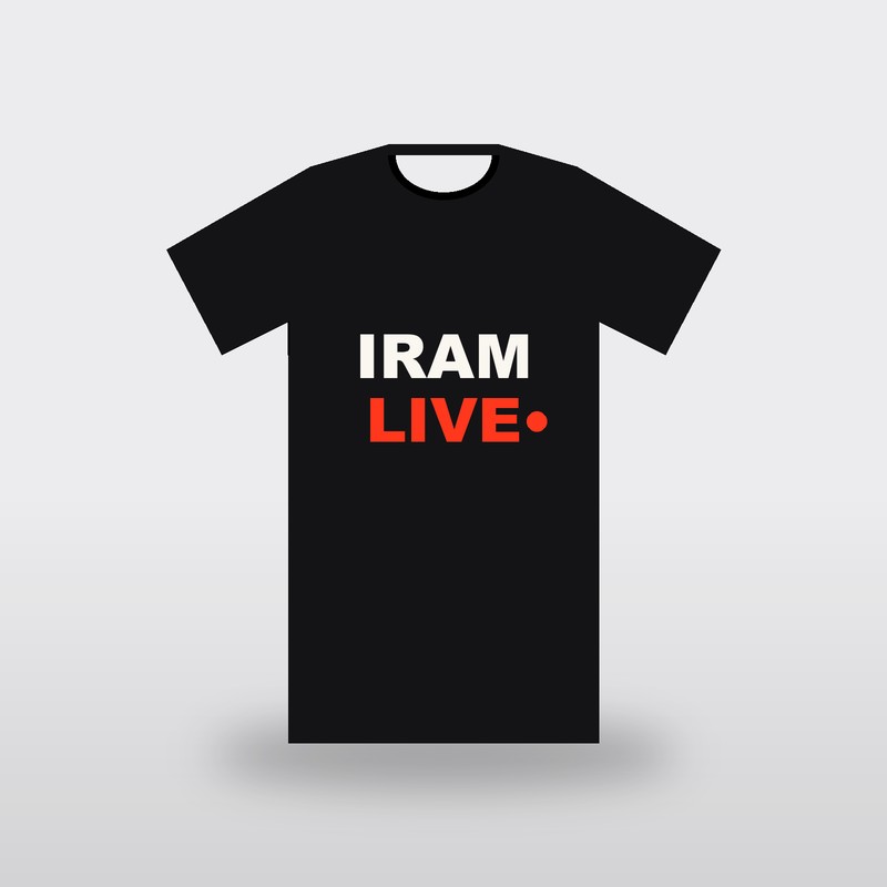 Iram Live Tee, Black